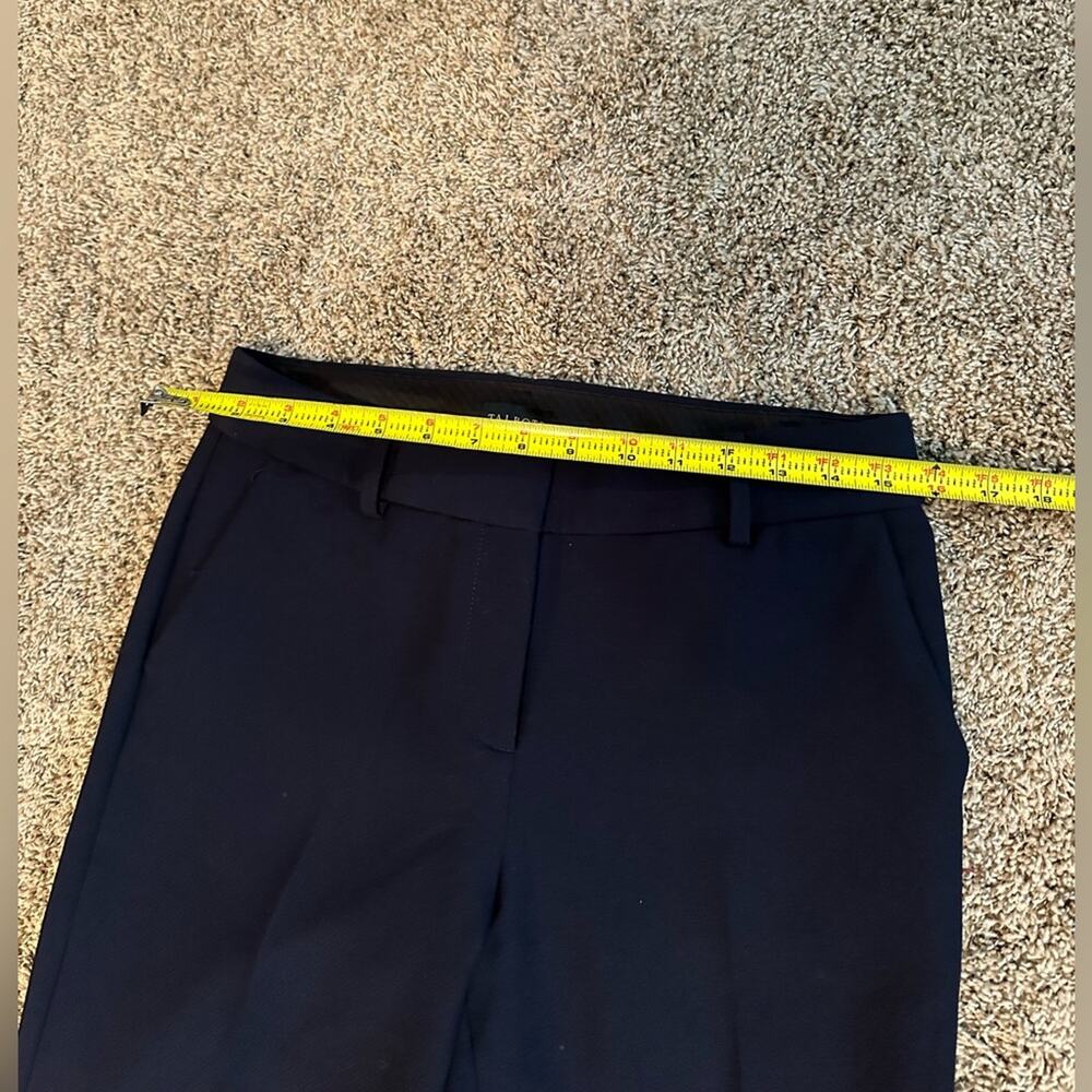 Talbots women’s size 4 Hampshire ankle Deep Blue Dress Pants - Picture 2 of 7